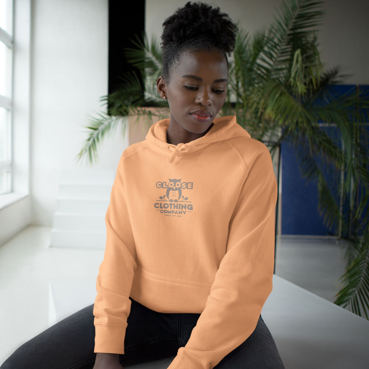 CLOOSE Unisex Plain Jane Hoodie