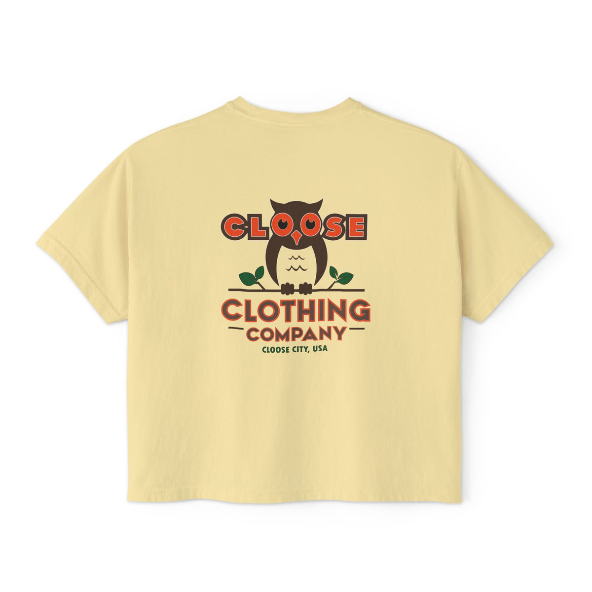 Women's CLOOSE Boxy Tee phase 1A