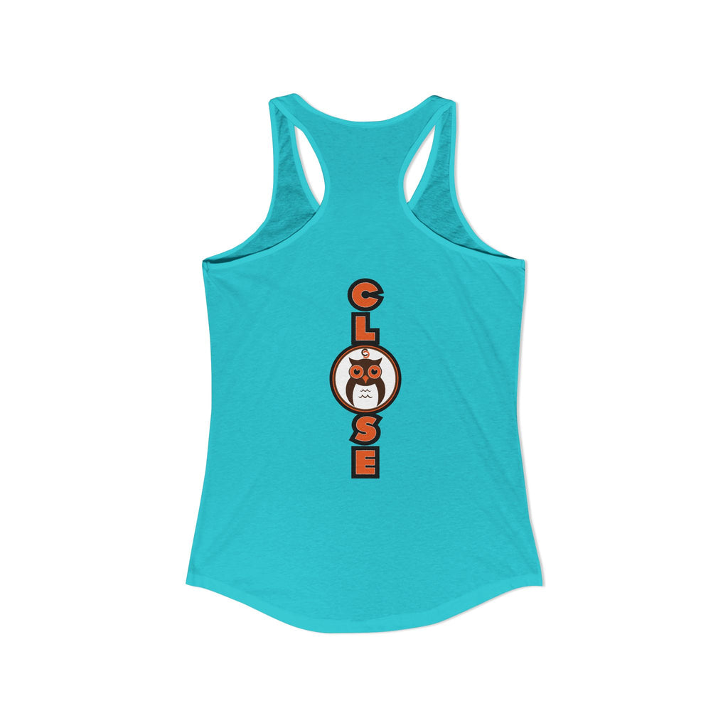 Women's CLOOSE Racerback Tank phase 1A
