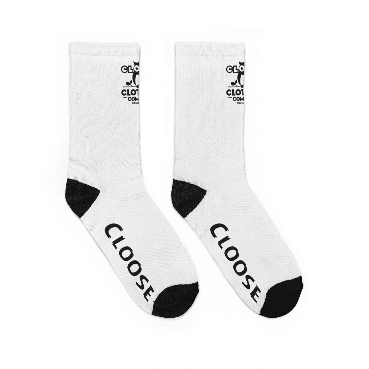 CLOOSE Kick Rocks Socks white.