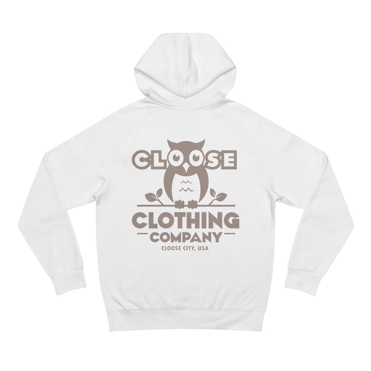 CLOOSE Unisex Plain Jane Hoodie