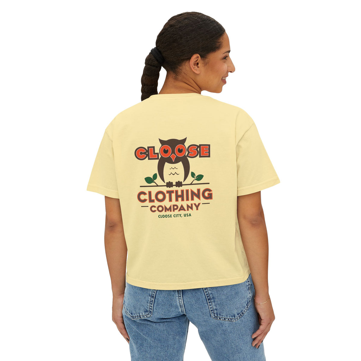 Women's CLOOSE Boxy Tee phase 1A