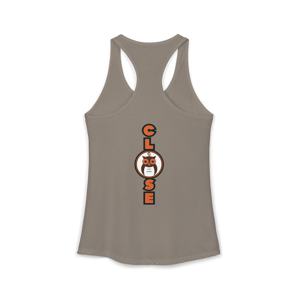 Women's CLOOSE Racerback Tank phase 1A